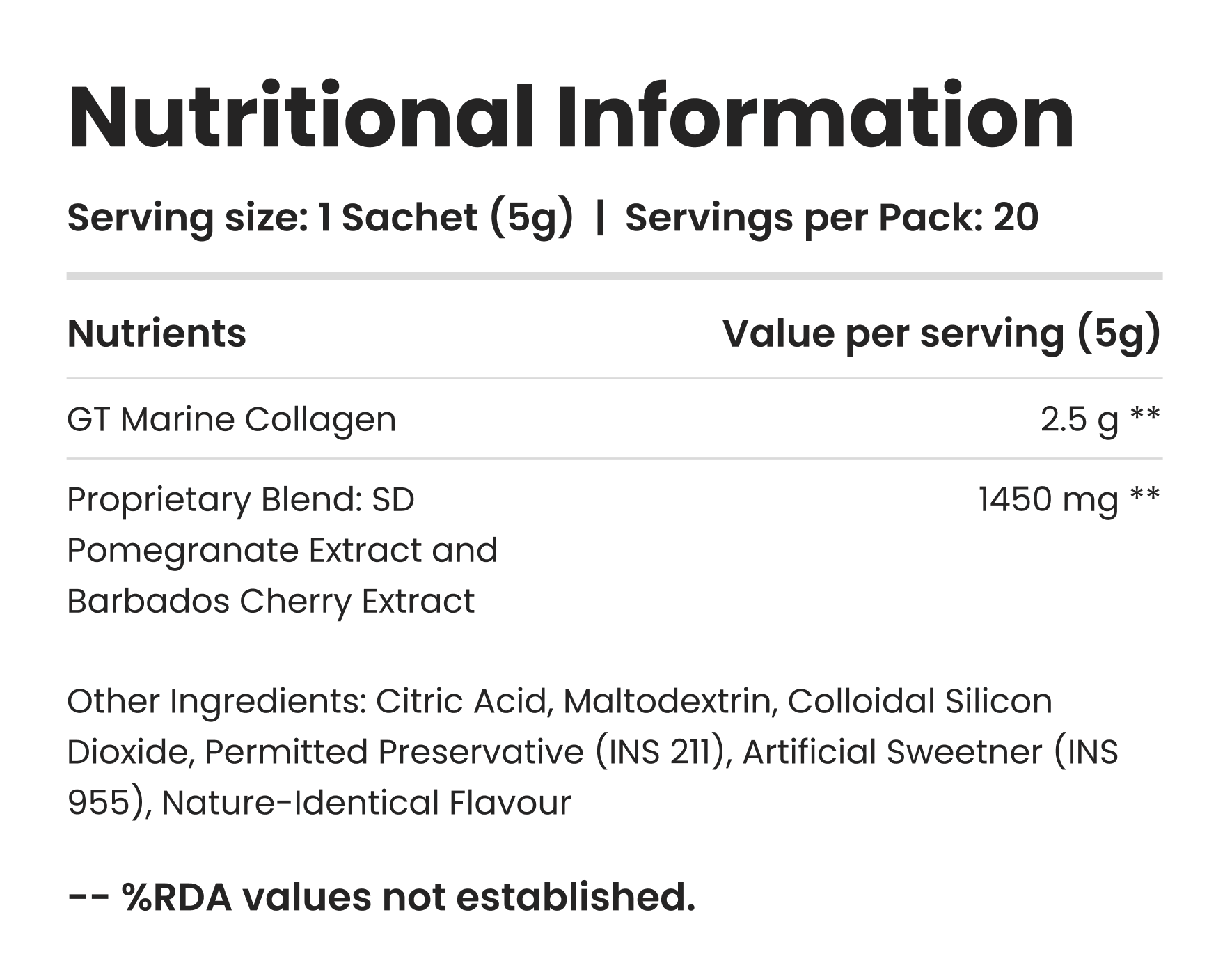 Collagen Punch Drink Mix