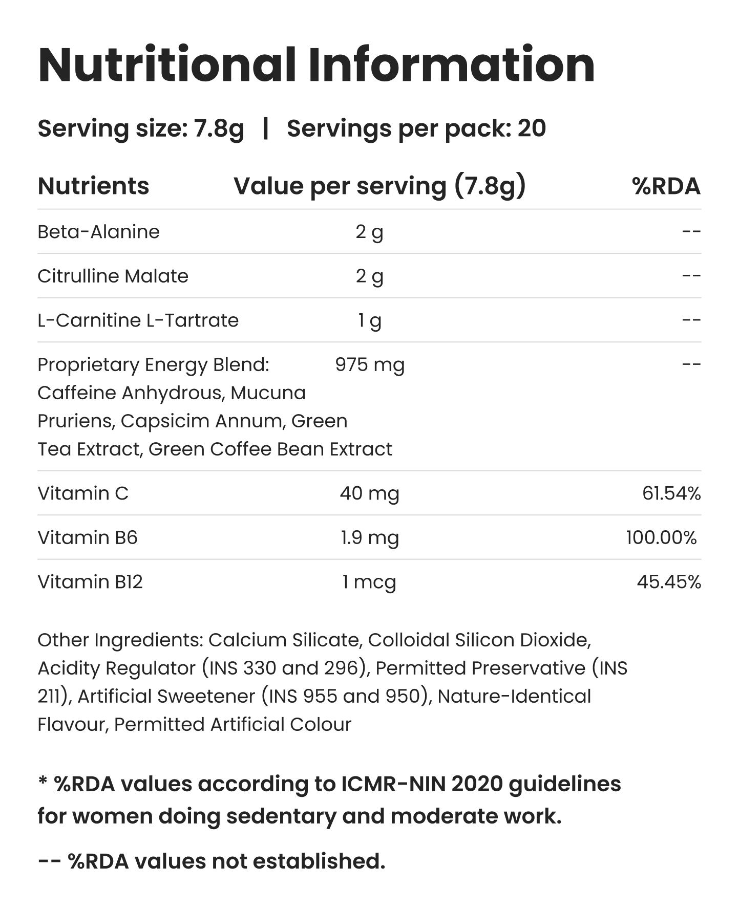 Powerhouse Drink Mix